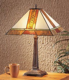 Mission style Table Lamp    