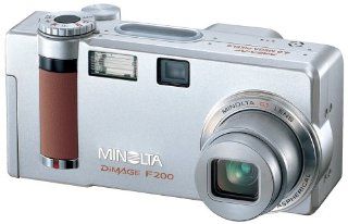 Minolta Dimage F200 Digitalkamera silber Kamera & Foto