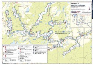 BinnenKarten 2.15 / 2.16 Zotzensee bis Plitzsee / Rheinsberger Gewsser KartenWerft GmbH Bücher