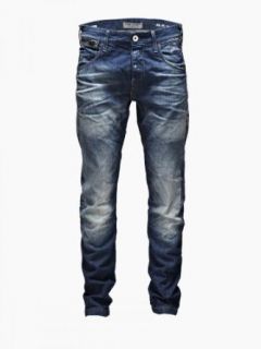 Jack & Jones Herren Jeans NICK LAB BL 123 LID Regular Fit light blue Bekleidung