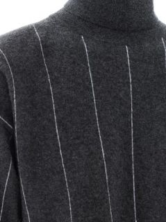 Pinstripe wool roll neck sweater  Stella McCartney  MATCHESF