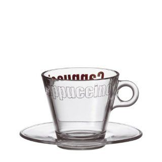 Leonardo 043345 KT/2 Tasse mit Untertasse Cappuccino Küche & Haushalt