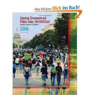 American Government and Politics Today, The Essentials 2008 Barbara A. Bardes, MacK C. Shelley, Steffen Schmidt Fremdsprachige Bücher