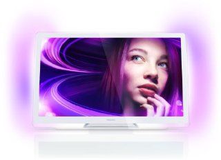 Philips 42PDL7906K/02 107 cm (42 Zoll) 3D LED Backlight Fernseher, EEK A (Full HD, 400 Hz PMR, DVB T/C/S, Smart TV, WiFi) wei mit vollflchiger Glasfront Heimkino, TV & Video