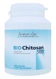 Bio Chitosan 500 Fatblocker 100 Kapseln Drogerie & Körperpflege
