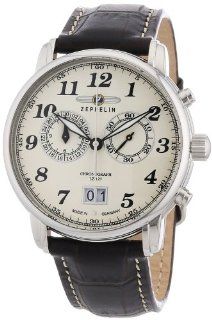 Zeppelin Herren Armbanduhr LZ127 Graf Zeppelin Chronograph Quarz 76845 Uhren