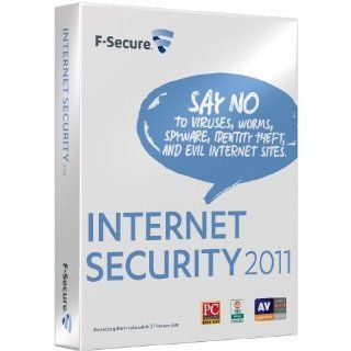 F Secure Internet Security 2011   3 User   12 Monate Software