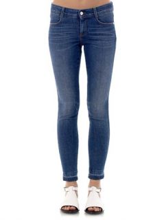 Mid rise skinny ankle grazer jeans  Stella McCartney  MATCHE