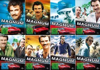 Magnum   die komplette Serie Staffel 1 8 Set 44 DVDs Deutsche Originalware Tom Selleck, Jonathan Hillerman DVD & Blu ray