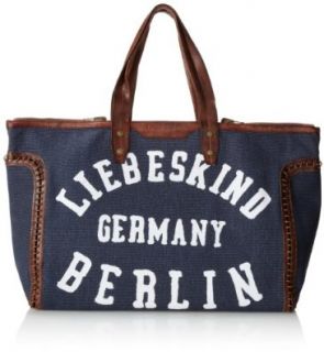 Liebeskind Berlin Wendy2 Wendy2, Damen Shopper, Mehrfarbig (dark blue/sorbet), 55x34x15 cm (B x H x T) Schuhe & Handtaschen