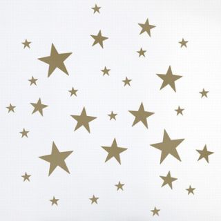 ferm LIVING KIDS Stars Wall Decal 2070 Color Gold