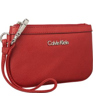 Calvin Klein Saffiano Wristlet