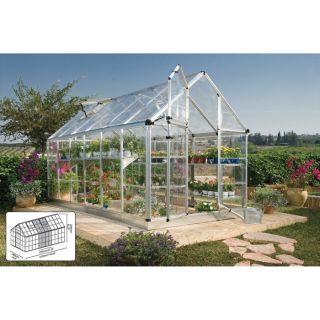 Palram Snap & Grow Greenhouse   6ft.W x 16ft.L, 96 sq. ft., Model HG6016