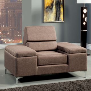 Hokku Designs Chiana Modern Chair IDF 6605BR CH / IDF 6605 CH Color Brown