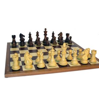 Sheesham Pro Chess Set on Sapele Board   Chess Sets