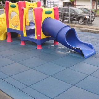 Eco Safety Interlocking Playground Tile by Rubber Cal, Inc.