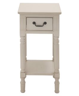 Benzara Fascinating Styled Wood Accent Table   End Tables