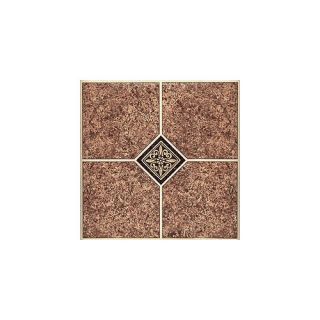 Home Dynamix 12 x 12 Luxury Vinyl Tile in Marble Traditional