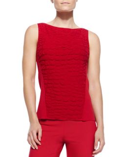 Lafayette 148 New York Reptile Textured Front Tank
