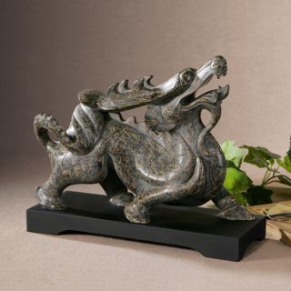 Suar Wood Baru Klinthing Dragon Wall Sculpture, Handmade in