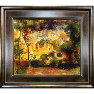 Looking Out at the Sacre Coeur, 1896 by Renoir Framed Painting Print