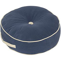 Denim Microfiber 20 inch Round Floor Pillow  ™ Shopping