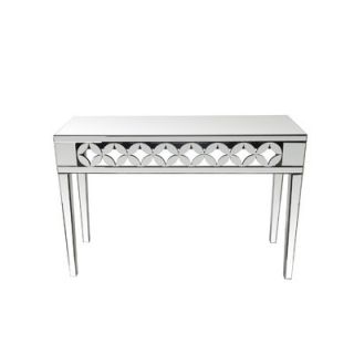 Beveled Mirror Console Table by Privilege
