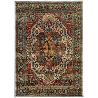 Old World Persian Red/ Multi Rug (53 x 55)   Shopping