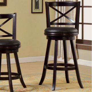 Terrana 30.25 Swivel Bar Stool with Cushion by Hokku Designs