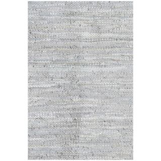Uttermost Everit Silver Rescued Leather Rug (5 x 8)