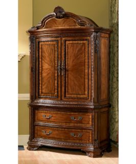 A.R.T. Furniture Old World Bedroom Armoire   Pomegranate   Armoires