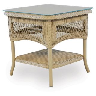 Lloyd Flanders Mod All Weather Wicker End Table   Patio Accent Tables
