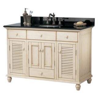 Foremost Cottage 48 Single Vanity in Antique White