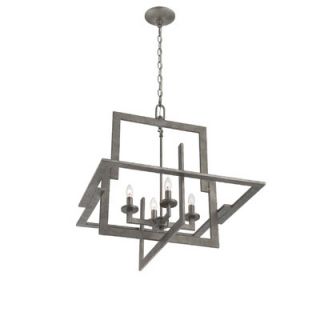 Mireya 4 Light Candle Style Chandelier by Lite Source