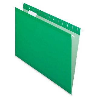 Reinforced Hanging Folders, Letter, 25/Box
