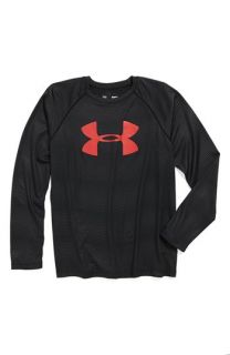 Under Armour HeatGear® Long Sleeve T Shirt (Big Boys)