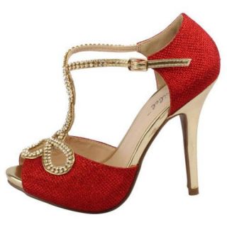 Womens Da Viccino Tiara 2 Red Heels   16345528   Shopping