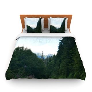 Go Get Lost by Robin Dickinson Forest Duvet Cover
