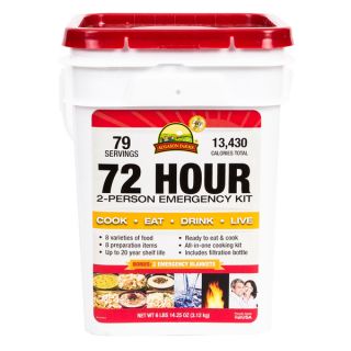 Augason Farms Emergency 72 hour Two Person Food Supply (4 Gallons)