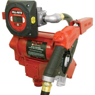 Fill-Rite High Flow Dual-Voltage AC Pump — 115V/230V, 35 GPM, Model# FR319VB  AC Powered Fuel Pumps