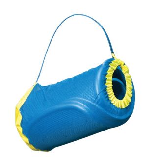Blue Durable Nylon Mesh Handy Tote for Unsinkable Pool Float