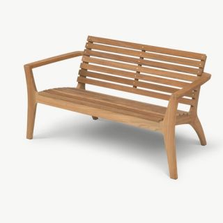 Regatta 2 Seater Teak Garden Bench