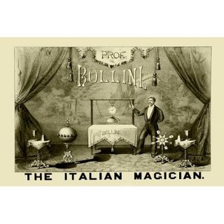 Buyenlarge Professor Bollini the Italian Magician by Mertopolitan