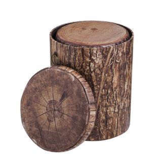 Piece Faux Tree Bark Storage Stump Set by Evergreen Enterprises, Inc