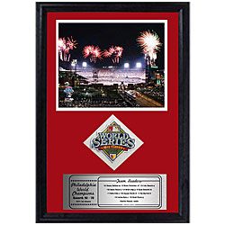 Phillies 2008 World Series Sports Print and Patch (12 x 18)
