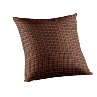 Plaid Cotton Throw Pillow by Patch Magic