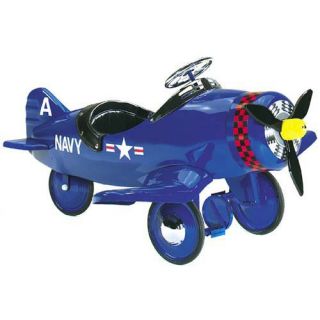 Airflow Collectibles Corsair Plane Pedal Riding Toy   Pedal & Push Riding Toys