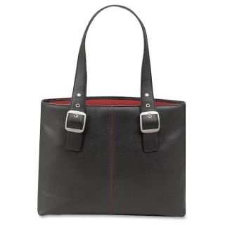 SOLO Classic 16 inch Laptop Tote w/Red Interior Lining   12327632