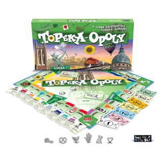 Topeka Opoly Board Game   Monopoly