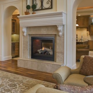 Majestic Pearl Direct Vent Clean Face Gas Fireplace   Fireplaces